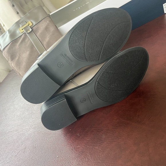 NIB STONE COLOR Karen Scott Deliee 2 Riding Boot - Picture 5 of 7